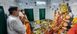 Offered obeisance at the 300 years old Kali Puja at Janabari, Howrah